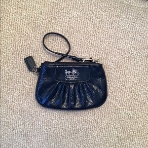 Small coach wristlet